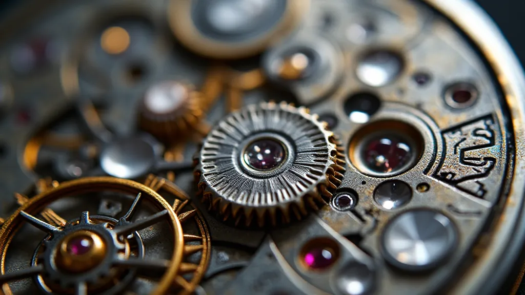 Angled bridges in a watch movement