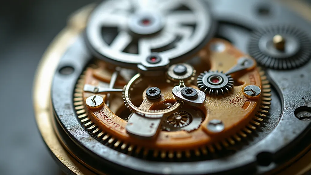 ETA 2824-2 movement close-up
