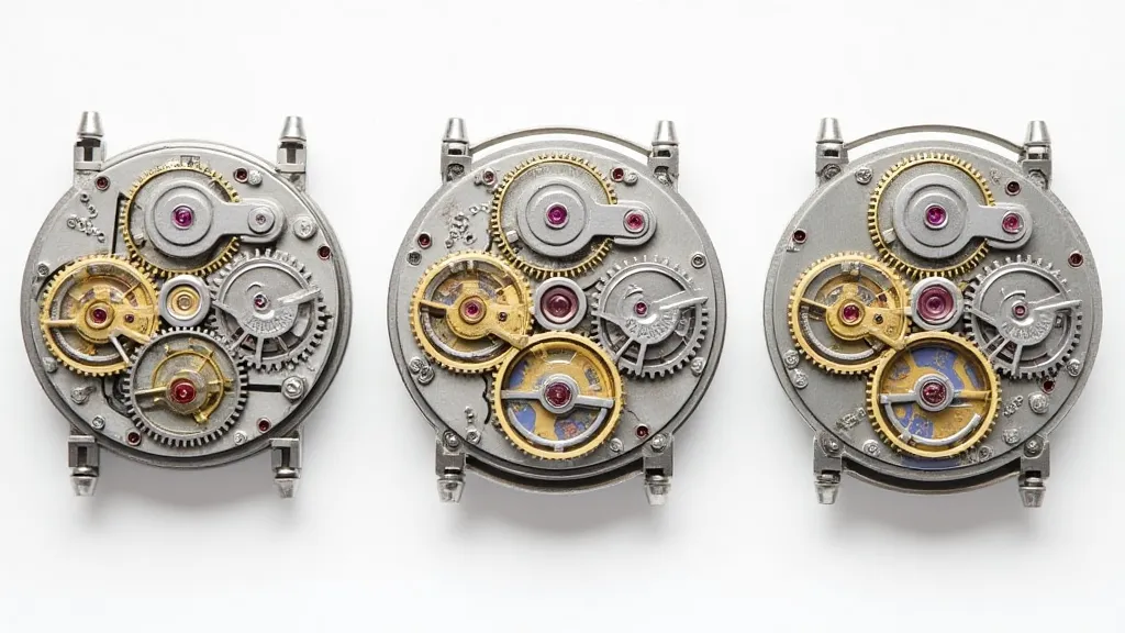 Comparison of Rolex movements