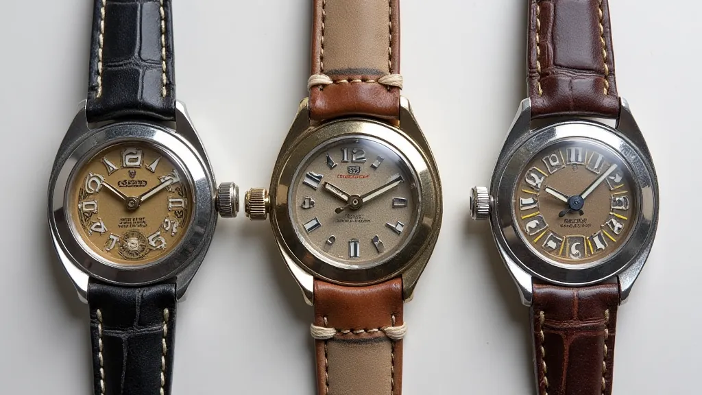 Comparison of Seiko 7S, 4R and 6R movements